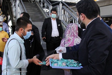 آیین اختتامیه فرهنگسرای سیار زیارت - ایستگاه راه آهن تهران