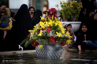 حال و هوای حرم مطهر رضوی در آستانه میلاد حضرت رضا(ع)