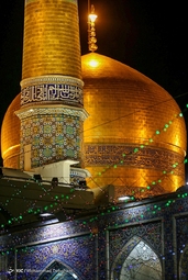 حال و هوای حرم مطهر رضوی در آستانه میلاد حضرت رضا(ع)