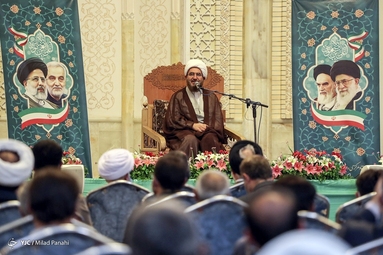 جشن ولادت حضرت امام رضا - حرم مطهر حضرت شاهچراغ (ع)