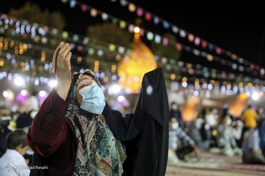 جشن ولادت حضرت امام رضا - حرم مطهر حضرت شاهچراغ (ع)