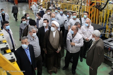 بازدید دادستان کل کشور از کارخانه خودرو سازی سایپا