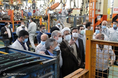 بازدید دادستان کل کشور از کارخانه خودرو سازی سایپا