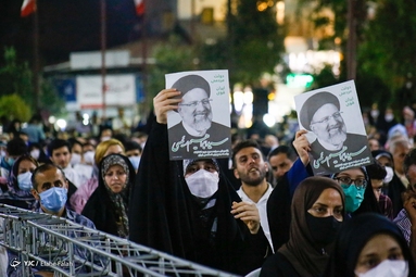 جشن پیروزی حامیان حجت الاسلام رئیسی - رشت