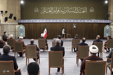 دیدار رئیس و مسئولان قوه قضائیه با رهبر معظم انقلاب