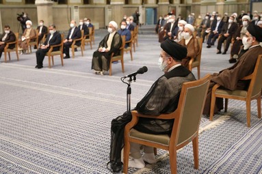 دیدار رئیس و مسئولان قوه قضائیه با رهبر معظم انقلاب