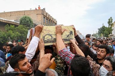 پیکر مطهر شهید گمنام در دانشگاه آزاد اسلامی شهر شال به خاک سپرده شد