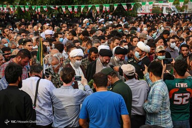 پیکر مطهر شهید گمنام در دانشگاه آزاد اسلامی شهر شال به خاک سپرده شد