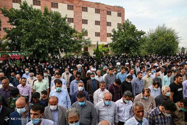 پیکر مطهر شهید گمنام در دانشگاه آزاد اسلامی شهر شال به خاک سپرده شد