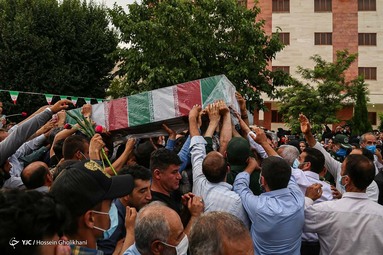پیکر مطهر شهید گمنام در دانشگاه آزاد اسلامی شهر شال به خاک سپرده شد