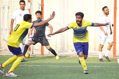 بازی نمادین پیشکسوتان تیم ملی با تیم فرشتگان آسمانی نوجونان سندروم دان