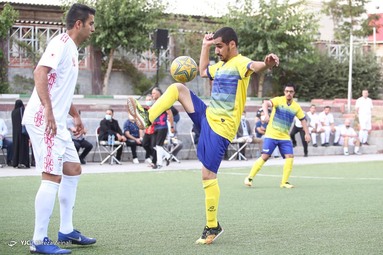 بازی نمادین پیشکسوتان تیم ملی با تیم فرشتگان آسمانی نوجونان سندروم دان