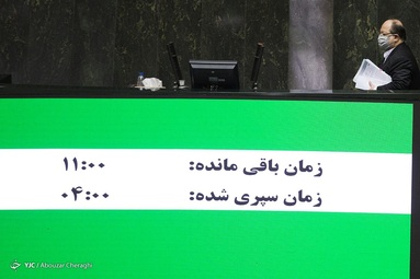 جلسه علنی مجلس - ۹ تیر ۱۴۰۰