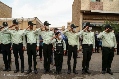 تشییع شهید گمنام - قزوین