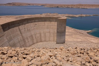 آخرین وضعیت آب در پشت سد کرخه