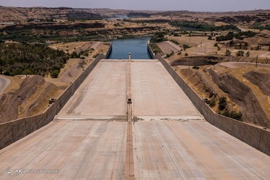 آخرین وضعیت آب در پشت سد کرخه