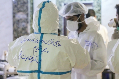 حضور گروه های جهادی در بیمارستان زاهدان