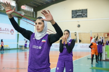 اردوی تدارکاتی تیم ملی والیبال بانوان