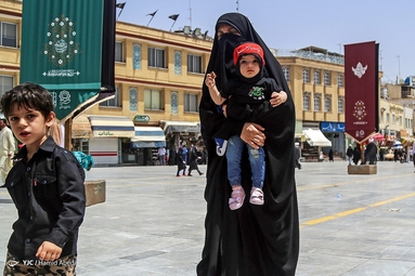 دسته عزاداری شهادت امام جواد (ع) در قم