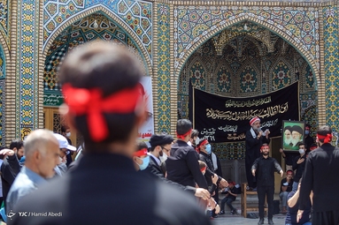 دسته عزاداری شهادت امام جواد (ع) در قم