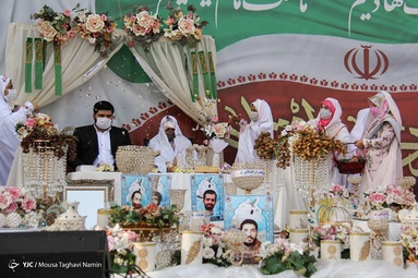 جشن عروسی دختران انقلاب
