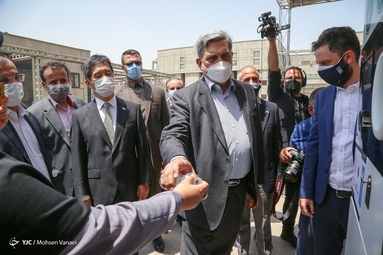 مراسم رونمایی از دستگاه «R V M» یا دریافت خودکار پسماند