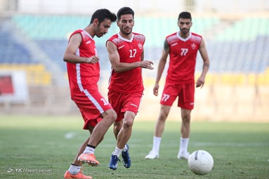 تمرین تیم پرسپولیس پیش از شهرآورد