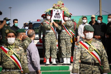 مراسم تشییع پیکر شهید «میلاد جبارپور» - تبریز