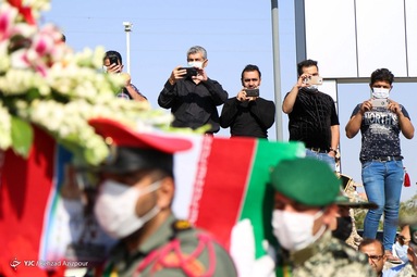 مراسم تشییع پیکر شهید «میلاد جبارپور» - تبریز