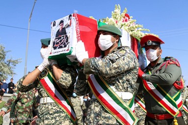 مراسم تشییع پیکر شهید «میلاد جبارپور» - تبریز