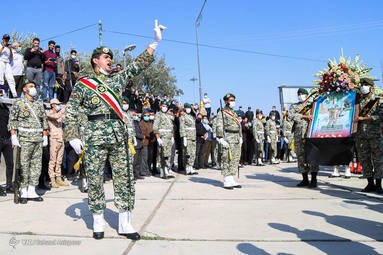 مراسم تشییع پیکر شهید «میلاد جبارپور» - تبریز