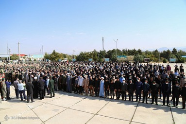 مراسم تشییع پیکر شهید «میلاد جبارپور» - تبریز