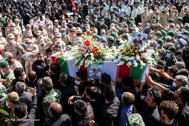 مراسم تشییع پیکر شهید «میلاد جبارپور» - تبریز