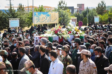 مراسم تشییع پیکر شهید «میلاد جبارپور» - تبریز