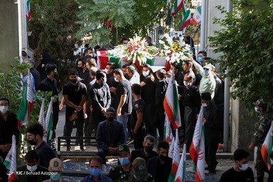 مراسم تشییع پیکر شهید «میلاد جبارپور» - تبریز