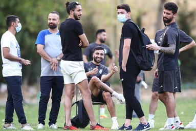 تمرین تیم فوتبال استقلال تهران