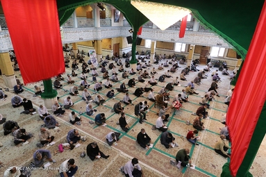 قرائت دعای پر فیض عرفه - مسجد اعظم زنجان