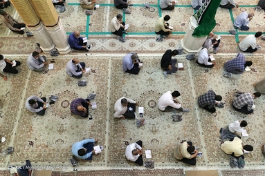 قرائت دعای پر فیض عرفه - مسجد اعظم زنجان