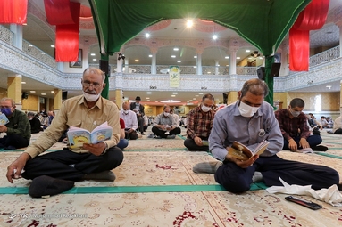 قرائت دعای پر فیض عرفه - مسجد اعظم زنجان