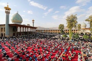 قرائت دعای پر فیض عرفه - حرم مطهر شاهچراغ (ع)