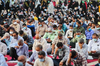 قرائت دعای پر فیض عرفه - حرم مطهر شاهچراغ (ع)