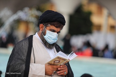 قرائت دعای پر فیض عرفه - حرم مطهر شاهچراغ (ع)