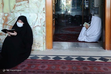 قرائت دعای پرفیض عرفه - امام زاده علی اکبر(ع) گرگان