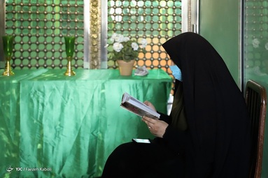 قرائت دعای پرفیض عرفه - امام زاده علی اکبر(ع) گرگان