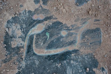 خسارت سیل به امامزاده سید ابراهیم روستای داهوئیه زرند - کرمان