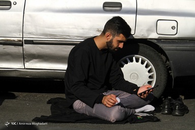 قرائت دعای پر فیض عرفه - خیابان سعدی