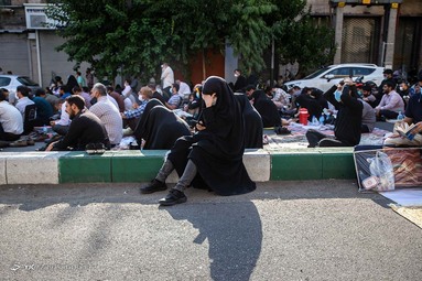 قرائت دعای پر فیض عرفه - خیابان سعدی