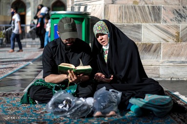 قرائت دعای پرفیض عرفه - حرم مطهر رضوی