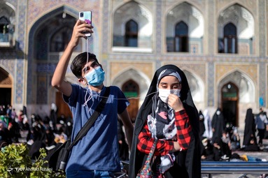 قرائت دعای پرفیض عرفه - حرم مطهر رضوی