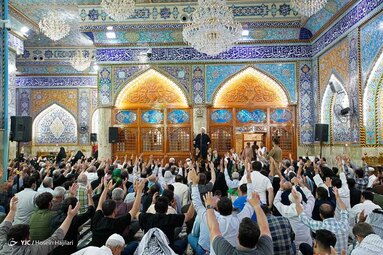 حال و هوایحرم حضرت اباعبدالله الحسین (ع) در آستانه عید قربان - کربلا
